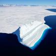 An iceberg in Antarctica's McMurdo Sound photographed by A NASA