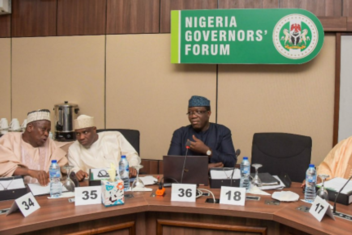 Governors meet in Abuja over bailout fund repayment. [Sahara Reporters]