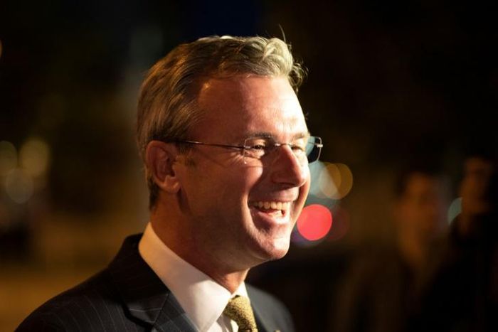 Norbert Hofer hopes his far-right Freedom Party (FPOe) will head a coalition government after this month's general election