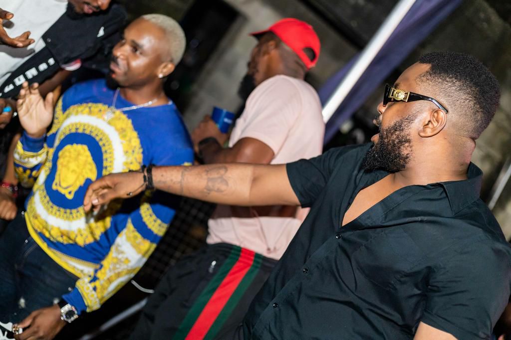 Parking Lot partying with Martell and 24 Lifestyle