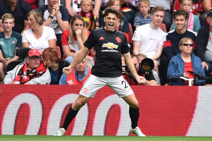 Welsh wizard: Daniel James has scored three goals in his first four Manchester United appearances