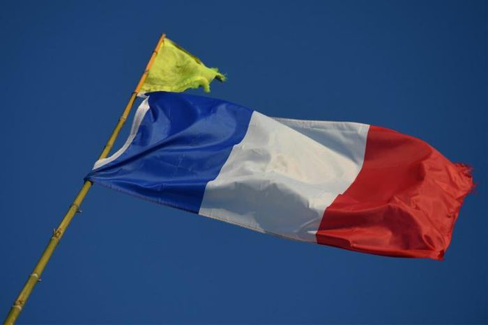 A French flag and a luminous yellow vest are the only traces of the six-month battle waged at the Montabon roundabout in northwest France