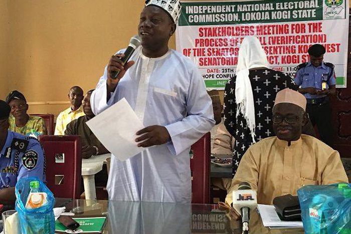 Prof. James Apam, INEC Resident Electoral Commissioner (REC) in Kogi  [kogireports]