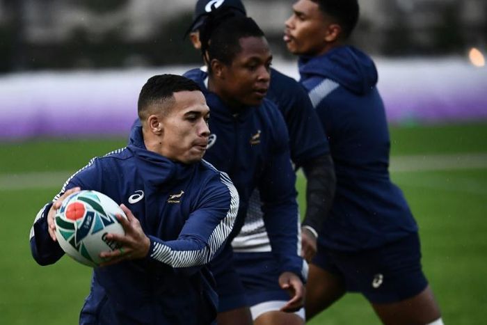 South Africa's wing Cheslin Kolbe is fit to play against England