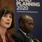 Beth Schlachter (L) said the use of modern contraception is growing fastest in Africa