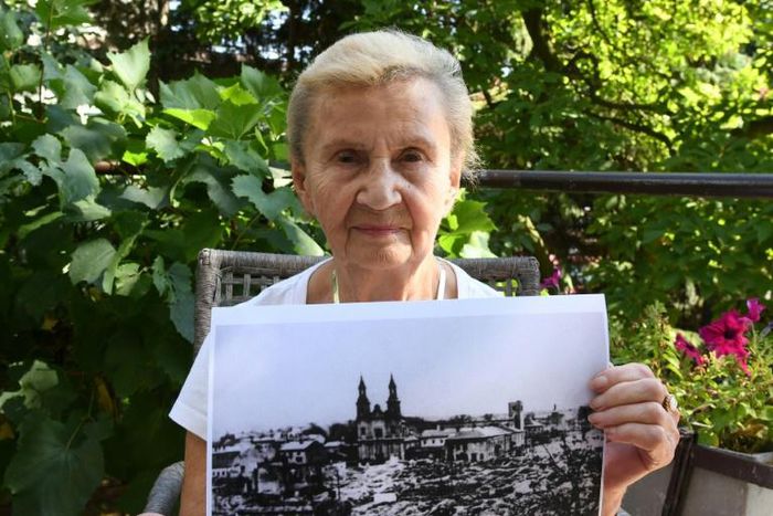 'Suddenly the ceiling cracked and all the glass shattered': Zofia Burchacinska is one of the survivors of the bombing of Wielun