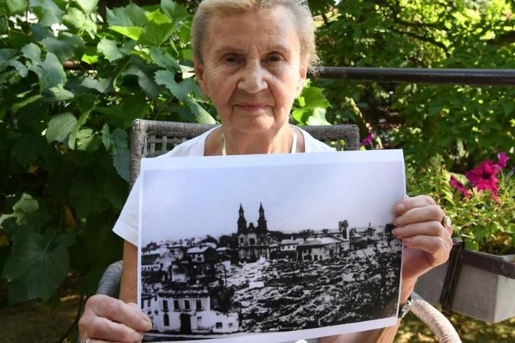 'Suddenly the ceiling cracked and all the glass shattered': Zofia Burchacinska is one of the survivors of the bombing of Wielun