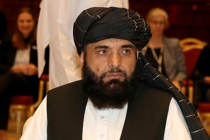Taliban spokesman Suhail Shaheen, pictured July 2019, said the negotiators are "finalising the remaining points"