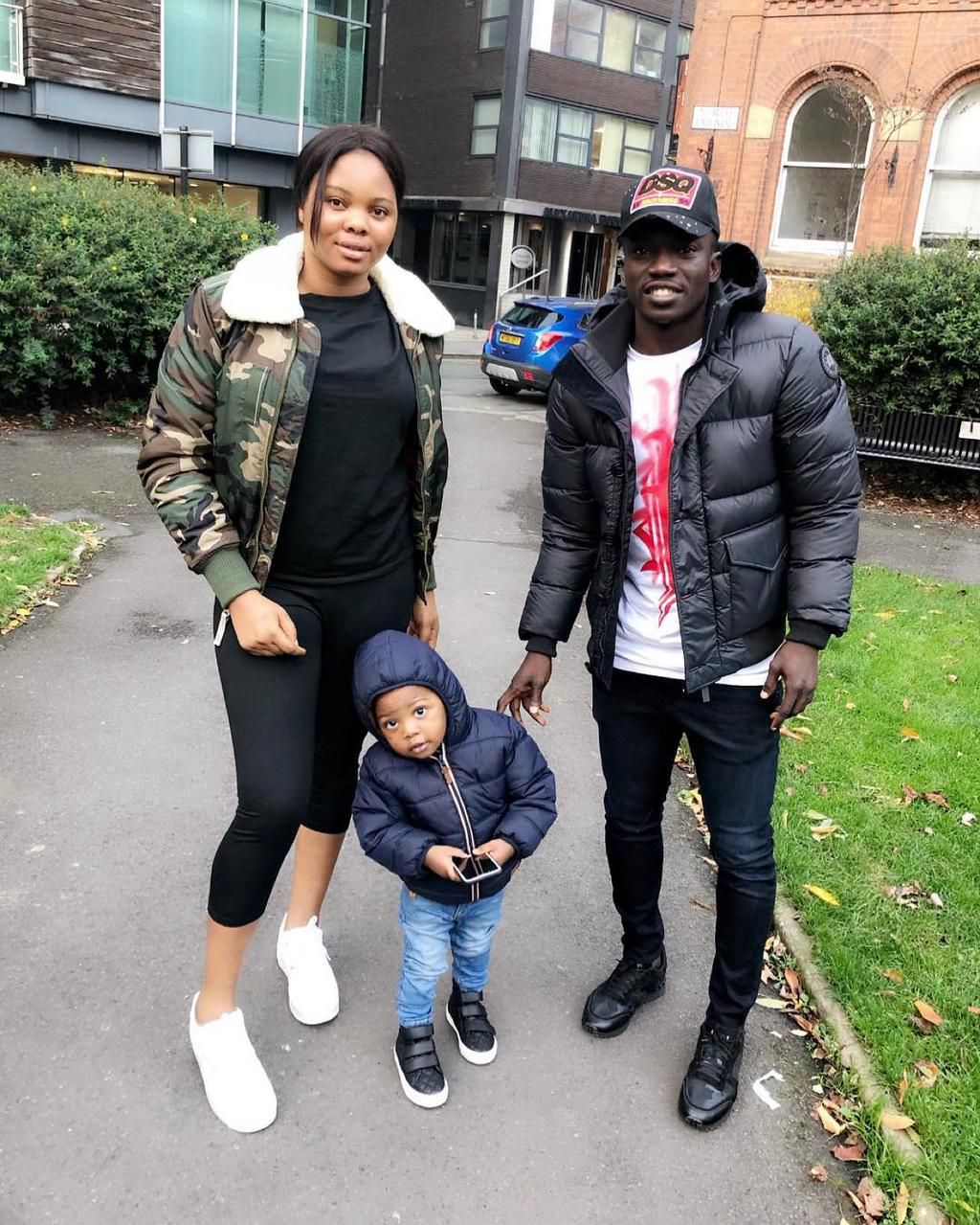 Oghenekaro Etebo and wife, Isi (Instagram/Oghenekaro Etebo)