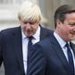 Former British Prime Minister David Cameron (r) says the current PM Boris Johnson behaved 'appallingly' during the Brexit referendum campaign