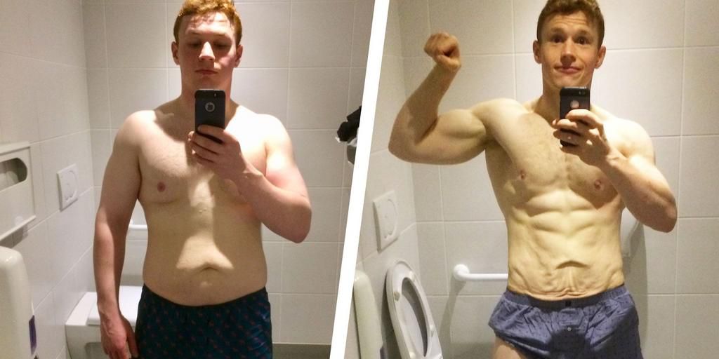 A Strict Diet Helped This Guy Lose 35 Pounds