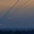 Gaza militants regularly fire rockets towards Israel, as seen here on May 5, 2019