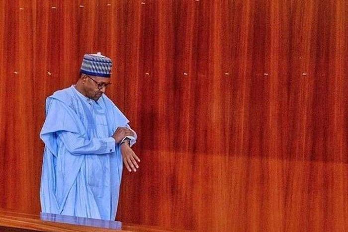 President Muhammadu Buhari [Twitter/@BashirAhmaad]