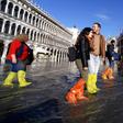 Sold for anywhere between 6-10 euros, the knee-high boots mostly used by tourists tend to leak after prolonged use meaning many are immediately discarded