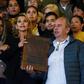 Anez brandished a copy of the Gospels as she arrived at the presidential palace