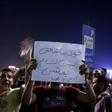 Dozens of people joined night-time demonstrations around Cairo's Tahrir Square