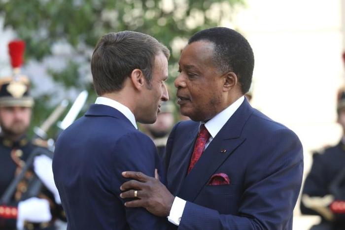 The Congolese president's first bilateral meeting with his French counterpart focused on the protection of the forest