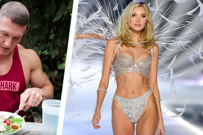Bodybuilder Tries the Victoria's Secret Model Diet