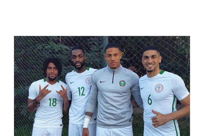 Alex Iwobi, Semi Ajayi, Maduka Okoye, Leon Balogun