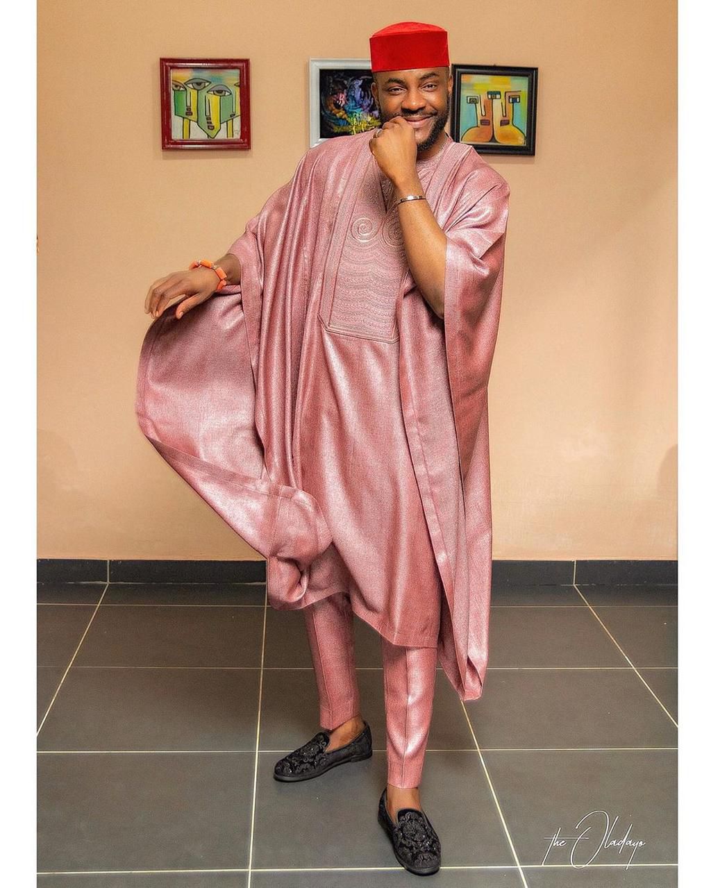 Trend setter Ebuka has become a successful TV host and presenter [Instagram/Ebuka]