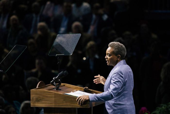 Teachers' Strike Tests Chicago Mayor on the Issues She Ran On