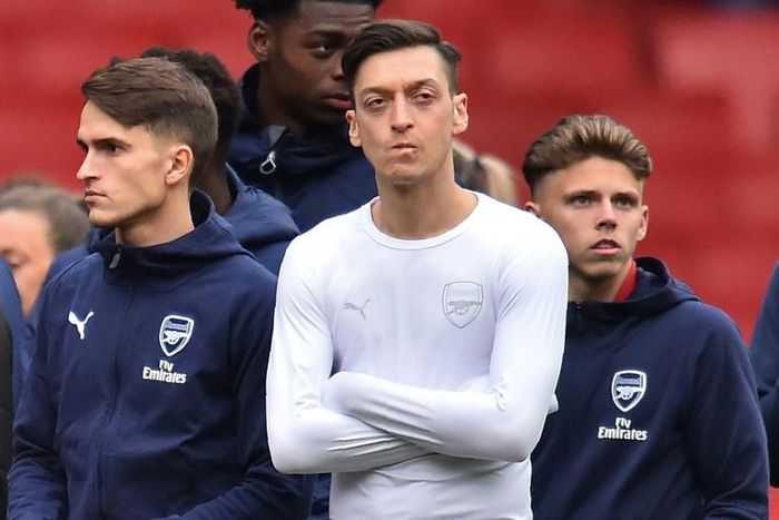 Arsenal midfielder Mesut Ozil has fallen out of favour at the club
