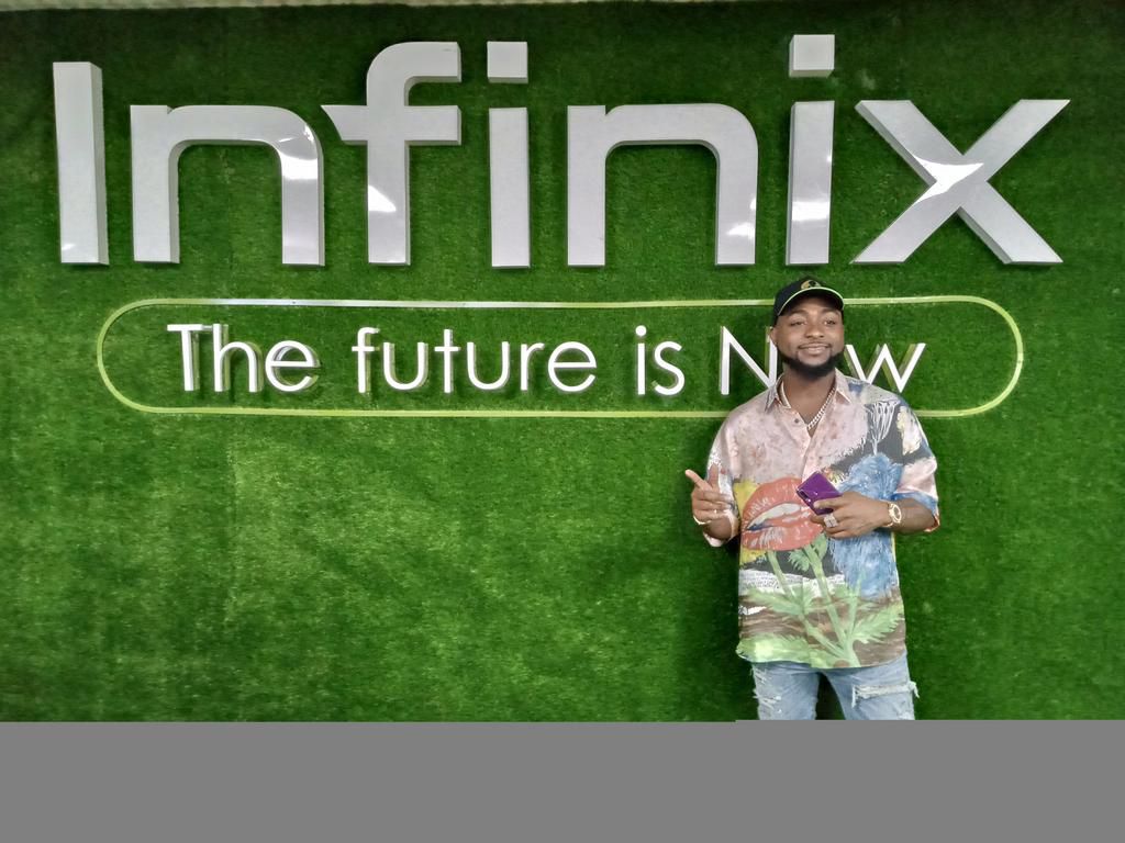 Infinix mobility plays host to afro pop superstar Davido