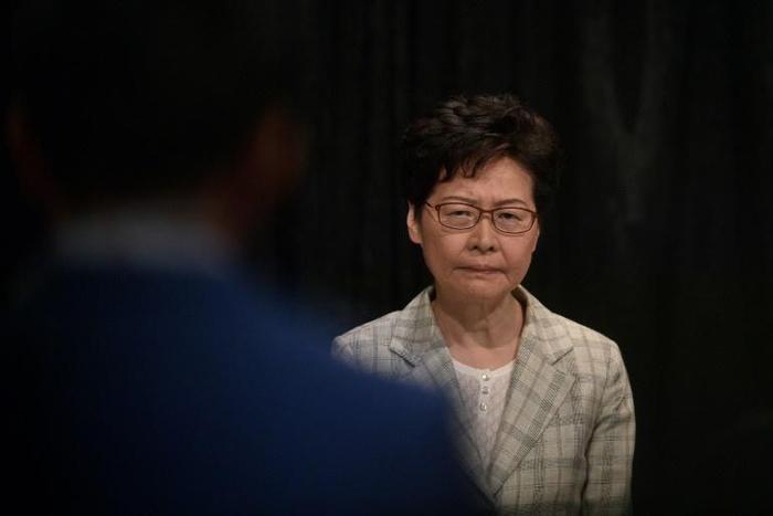 Hong Kong Chief Executive Carrie Lam sat through more than two-hours of grilling at a public 'dialogue session'