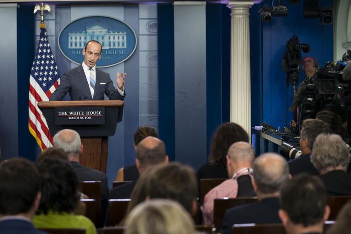 How Stephen Miller Seized the Moment to Battle Immigration