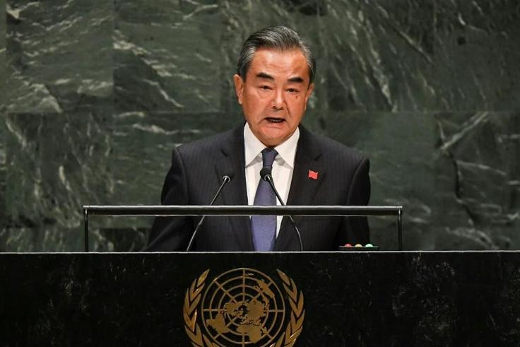 "The lessons of the Great Depression should not be forgotten," China's Foreign Minister Wang Yi told the UN General Assembly