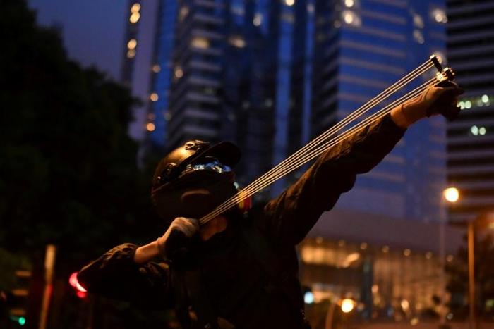 Strife-torn Hong Kong has suffered a record slump in retail sales, data showed Wednesday, as the city reels from four months of increasingly violent pro-democracy protests