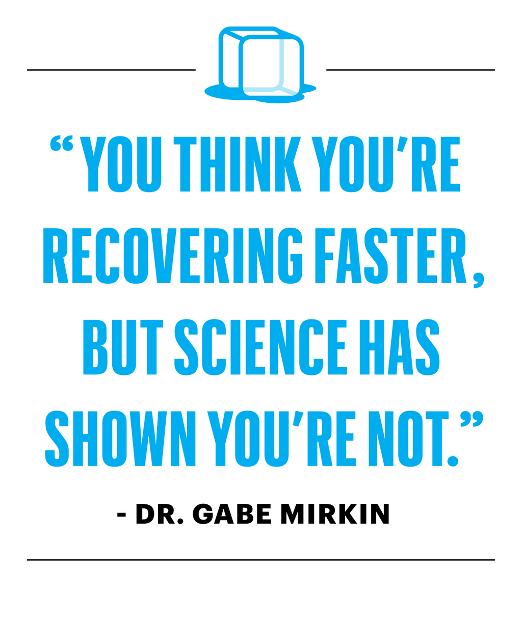 Icing Isn't Helping You Recover From Injury