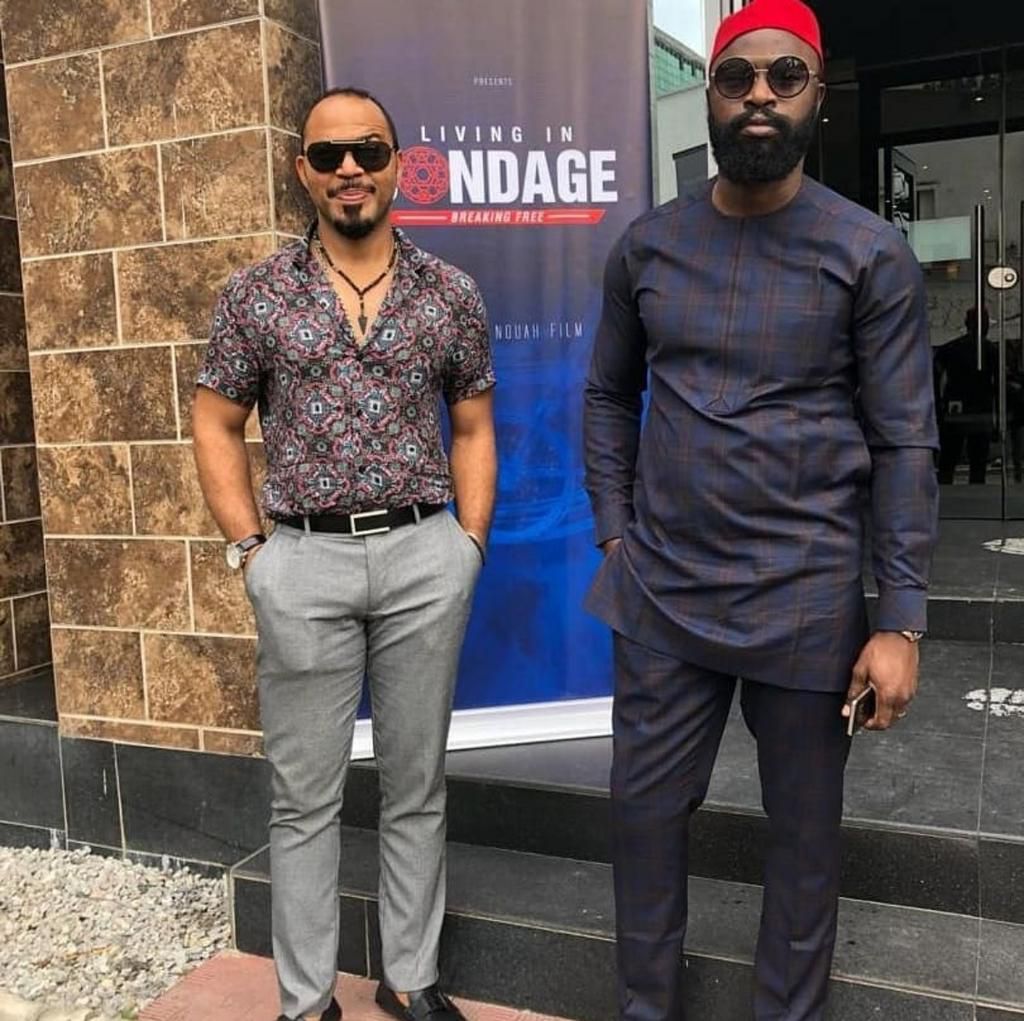 Ramsey Nouah and Charles Okpaleke made magic by acquiring and filming one of the best sequel from a Nollywood original, Living in Bondage: Breaking Free. [Amebo book]