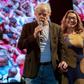 Picture released by Folha de Pernambuco showing Brazilian former President Luiz Inacio Lula da Silva speaks next to his his girlfriend Rosangela da Silva during the 'Free Lula' music Festival in Recife, Pernambuco state, Brazil, on November 17, 2019.