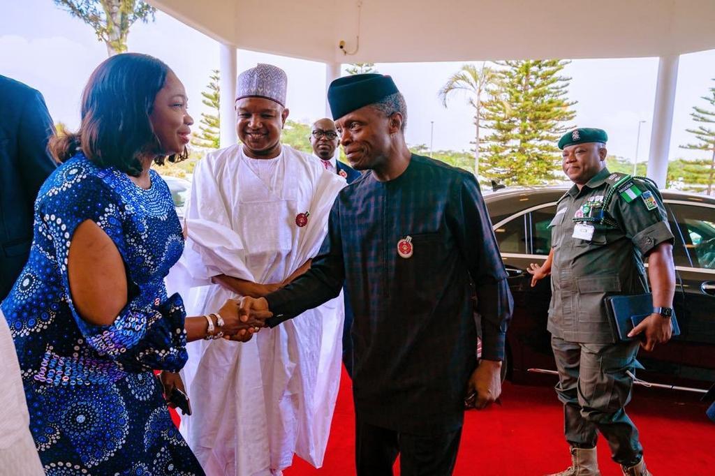 Vice President Yemi Osinbajo. [Twitter/@nidcom_gov]