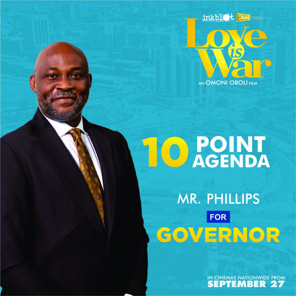RMD plays the role of Dr Phillips, where he released a 10 point agenda on his vision for the state. [Instagram/Loveiswar]