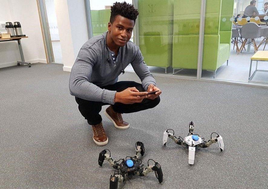 Silas Adekunle, robotic engineer
