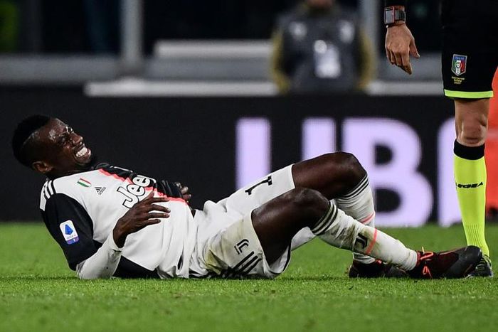 Blaise Matuidi hurt his ribs in Juventus' 1-0 win over AC Milan