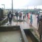 The drain beside the Aboru -Iyana-Ipaja canal along Ige Road that carried away the victims on Saturday (NAN)