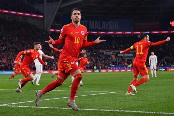 Aaron Ramsey scored twice as Wales beat Hungary to qualify for Euro 2020