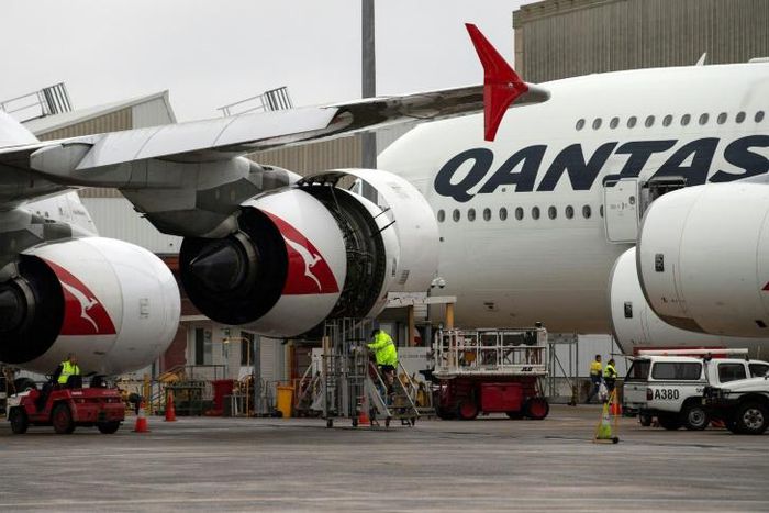 Qantas has grounded one Boeing 737NG due to a crack and is urgently inspecting 32 others