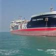 The British-flagged oil tanker Stena Impero, which had been held off the Iranian port of Bandar Abbas for more than two months, heads out of Iranian waters