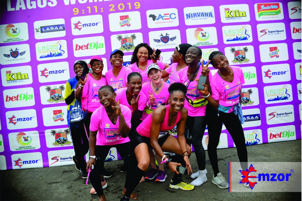 Emzor Pharmaceuticals supports Lagos Womens Run 2019