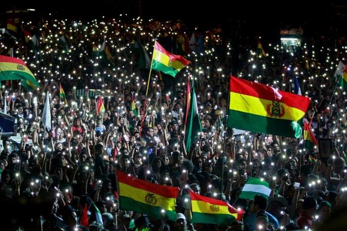 Protests have erupted on both sides of the dispute over the election result