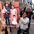 Up to a thousand people turned out at a rally in Melbourne on September 1, 2019, in support of a Tamil refugee family of four