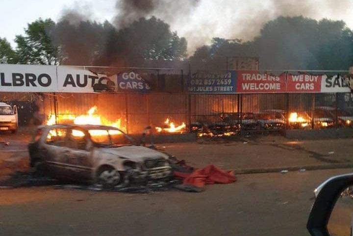 Businesses owned by Nigerians were looted and vandalised in South Africa [NAN]