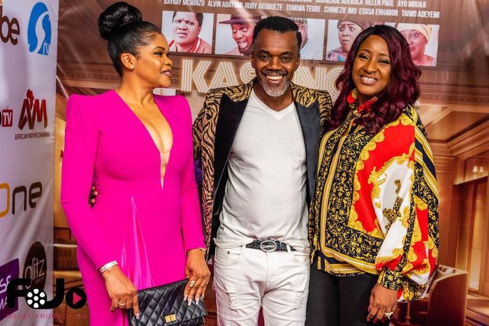Ireti Doyle, Wale Ojo, Ruby Akubeze, AY, Ayo Mogaji Ifan Micheals Dazzle on the Red Carpet at the Premier of ‘Kasanova’ the movie