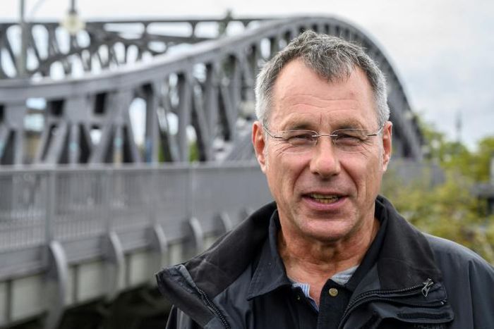 Berliner Andreas Falge was one of the first to cross the East German border into the West on the night of November 9, 1989