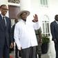 Ugandan President Yoweri Kaguta Museveni (R) and Rwandan President Paul Kagame were once close allies