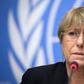 UN Human Rights High Commissioner Michelle Bachelet (pictured September 2019) received reports that at least 17 people had been killed in connection with the protests that have rocked Bolivia